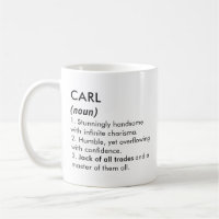 Nome Carl, Nome editável, Nome personalizado
