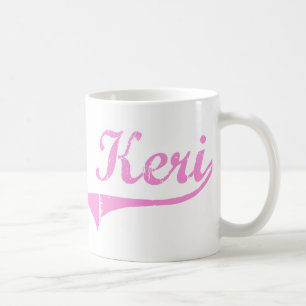 Caneca De Café Nome clássico do estilo de Keri