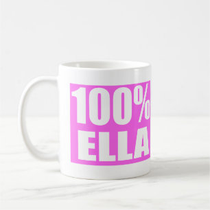 Caneca De Café Nome da Ella