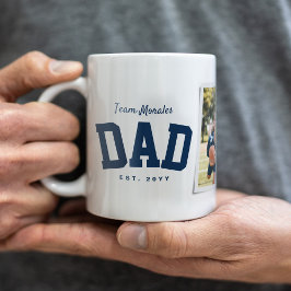 Caneca De Café Nome da família de pais do grupo um marinho fotoes