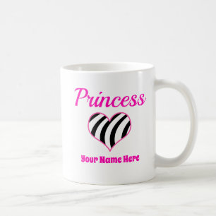 Caneca De Café Nome da Princesa