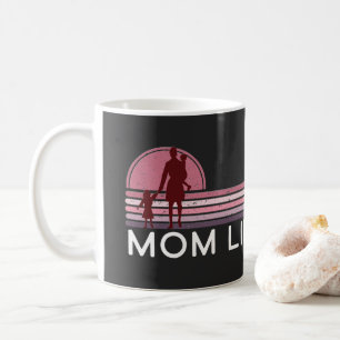 Caneca De Café Nome da vida da mãe do Dia de as mães