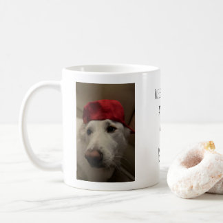 Caneca De Café Nome de Estimação Personalizado & Fotos"Energizado