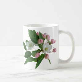 Caneca De Café Nome de Valerie personalizável monograma cor de ro