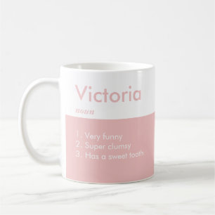 Caneca De Café Nome Definição Coffee Mug