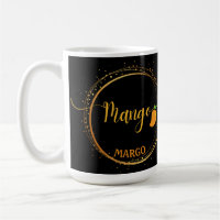 Nome do grupo MANGO texto editável laranja
