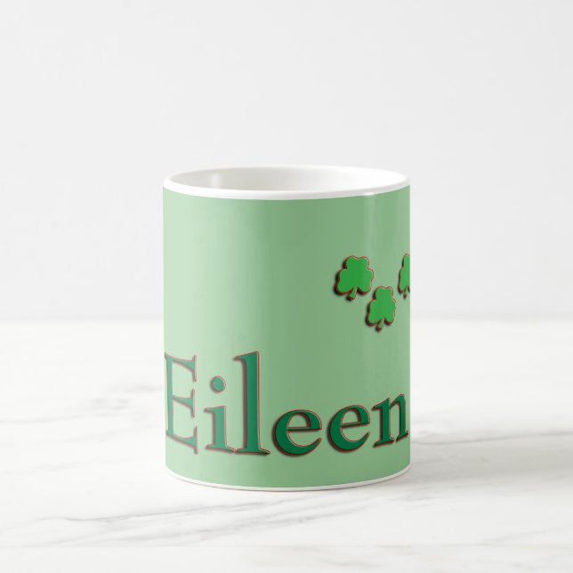 Caneca De Café Nome do irlandês de Eileen (Centro)