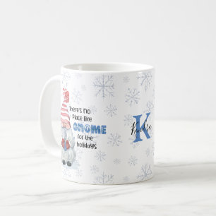 Caneca De Café NOME DO MONograma HOLIDAYS