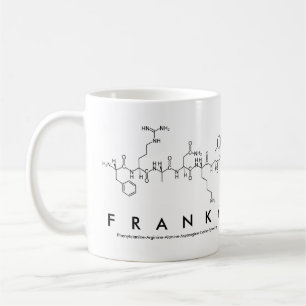 Caneca De Café Nome do peptídeo Franky mug