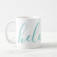 Nome do Script Personalizado Aqua Blue Mug