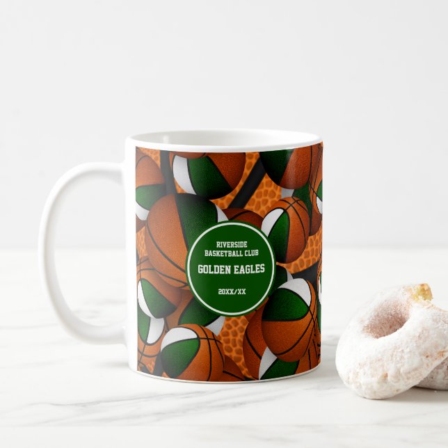 Caneca De Café nome do treinador para a seleção de basquetebol br (Com Donut)