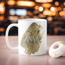 Nome Dourado Elegante Moderno