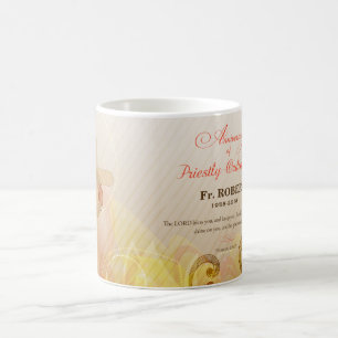 Caneca De Café Nome e ano personalizados, 60.a ordenação princi