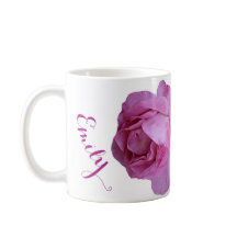 Nome Emily bonito rosa rosa rosa rosa floral perso