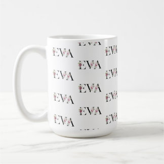 Caneca De Café Nome,Eva