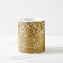 Nome Glam Ouro Brilhante