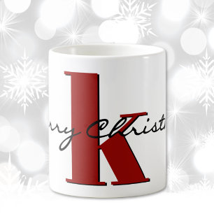 Caneca De Café Nome, Janeiro Garnet Birthstone   Feliz Natal