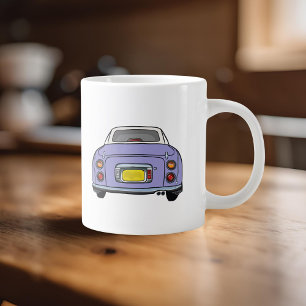 Caneca De Café Nome Lilac Figaro Car