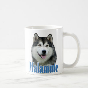 Caneca De Café Nome Malamute do Alaska
