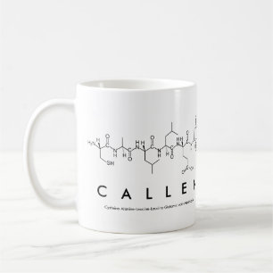 Caneca De Café Nome peptídico de Callen