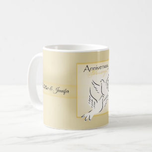 Caneca De Café Nome Personalizado, Abençoações do Aniversário