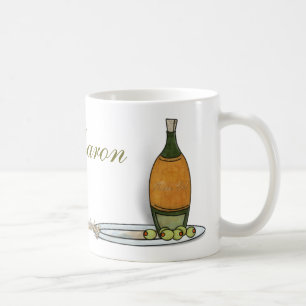 Caneca De Café Nome PERSONALIZADO acção de graças de Kawaii