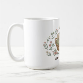 Caneca De Café Nome Personalizado Cores de Conforto Gato Caos Cri