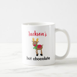 Caneca De Café nome personalizado crianças de chocolate quente fe