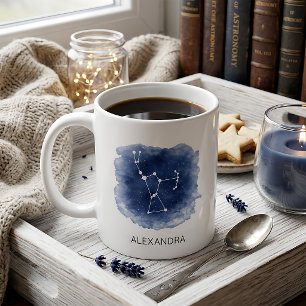 Caneca De Café Nome Personalizado da Constelação de Órion