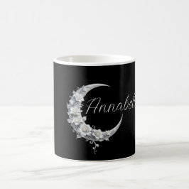Caneca De Café Nome Personalizado da Deusa da Lua Celestial em Pr