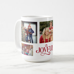 Caneca De Café Nome Personalizado da Família de Quatro Fotografia