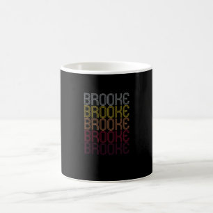 Caneca De Café Nome Personalizado da Oferta de Nome da Brooke