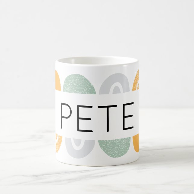 Caneca De Café Nome Personalizado das Mulheres Mug Arco-Íris Neut (Centro)