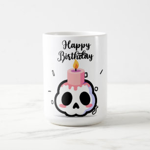 Caneca De Café Nome Personalizado de Aniversário