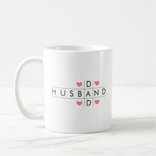 Caneca De Café Nome Personalizado de Jogo de Palavra Simples para