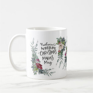 Caneca De Café Nome personalizado de observação do filme de Nat
