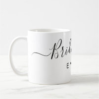 Nome Personalizado do Bridesmaid do Script Elegant