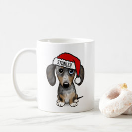 Caneca De Café Nome Personalizado do Cão-de-Açúcar Papais noeis-D