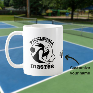 Caneca De Café Nome Personalizado do Jogador de Jogo Mestre de Pi