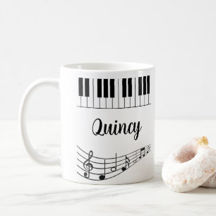 Caneca De Café Nome Personalizado do Pavilhão de Música do Pavilh