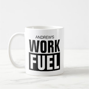 Caneca De Café Nome personalizado engraçado Trabalho Dama de caf