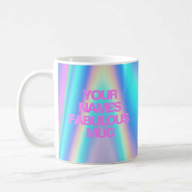 Caneca De Café Nome Personalizado Mug Faboloso (Esquerda)