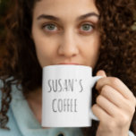 Caneca De Café Nome personalizado Trendy Skinny Font<br><div class="desc">Este design pode ser personalizado escolhendo a opção Editar Design. Você também pode transferir para outros itens. Entre em contato comigo em colorflowcreations@gmail.com ou use a opção de bate-papo no topo da página se você quiser ter este design em outro produto ou precisar de assistência com este design. Veja mais...</div>