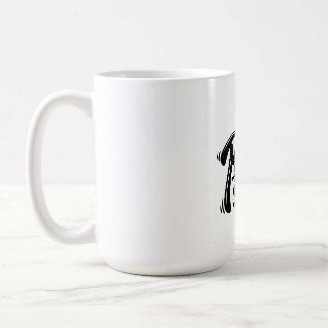 Caneca De Café Nome Príncipe com Camisa Coroa (Esquerda)