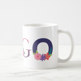 Caneca De Café Nome próprio HUGO bordado Elegante