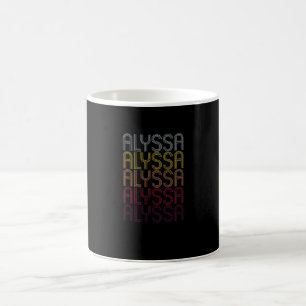 Caneca De Café Nome Próprio Personalizado da Oferta de Nome Alyss