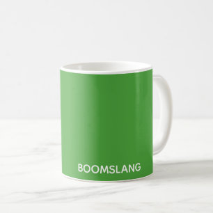 Caneca De Café Nome verde do Boomslang