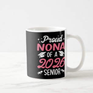 Caneca De Café Nona Orgulhosa de um Graduado de 2026
