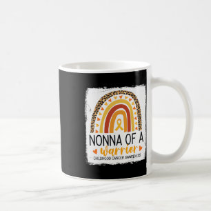 Caneca De Café Nonna De Uma Impressão Leopardo Cancer De Infância