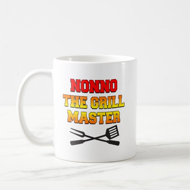 Caneca De Café Nonno The Grill Master (Esquerda)